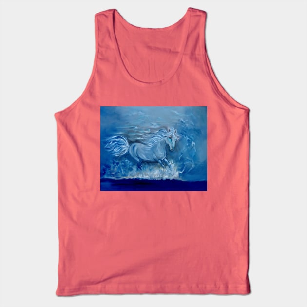 Horse in the Wind Tank Top by jennyleeandjim